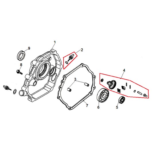 Крышка картера Champion ST1376E