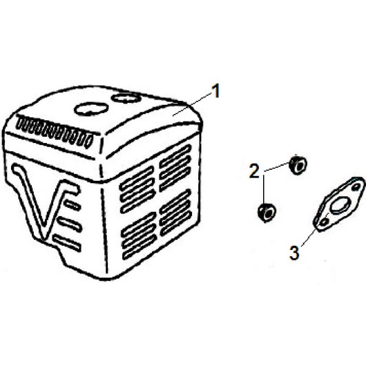 Глушитель Champion ST1376E