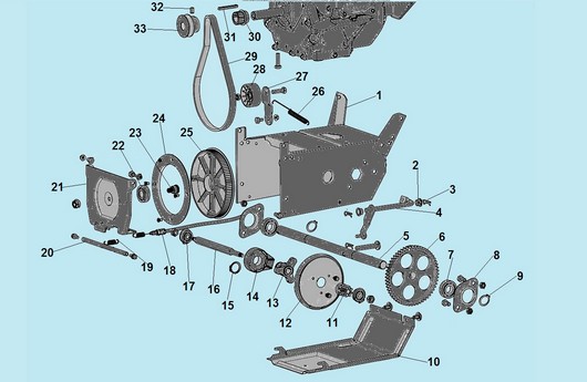Фрикцион и трансмиссия Champion ST553