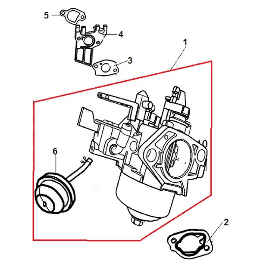 Карбюратор Champion ST556