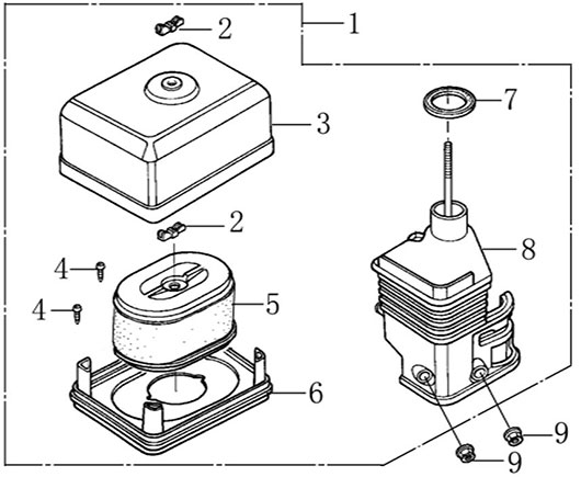 Воздушный фильтр Champion ST655