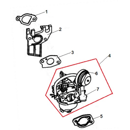 Карбюратор Champion ST761E