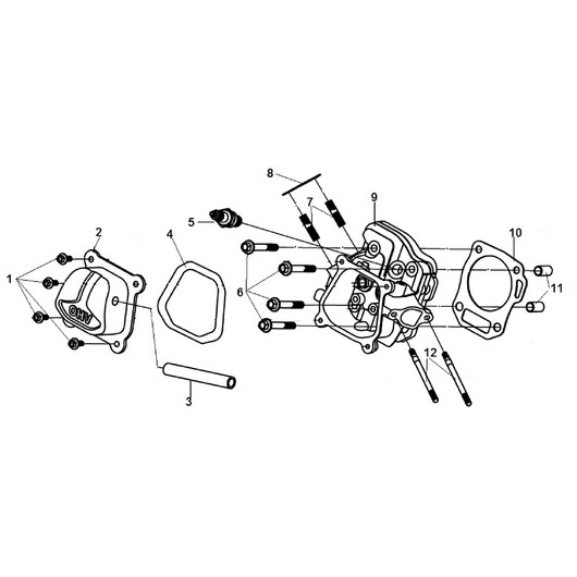 Головка цилиндра Champion ST761E