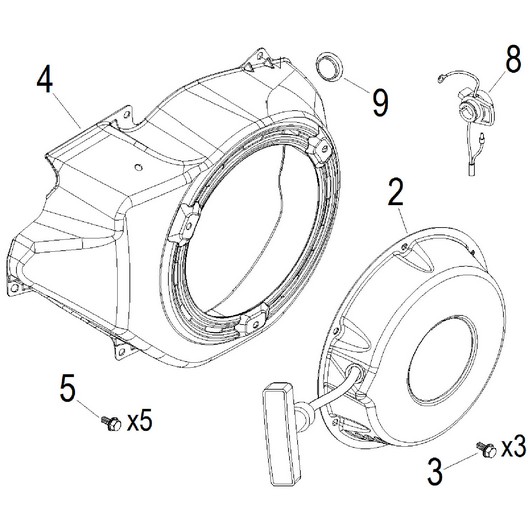 Стартер Champion ST861