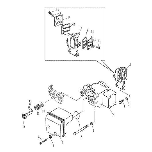 Карбюратор Toyama T18BMS