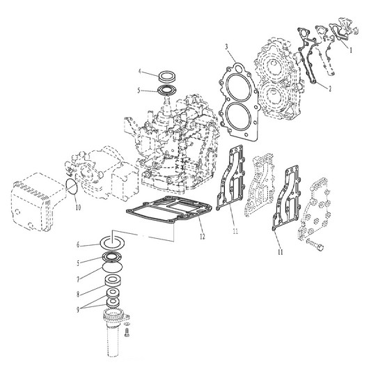 Прокладки Toyama T18BMS