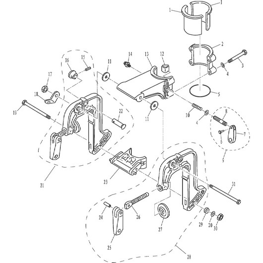 Крепление Toyama T2.6CBMS