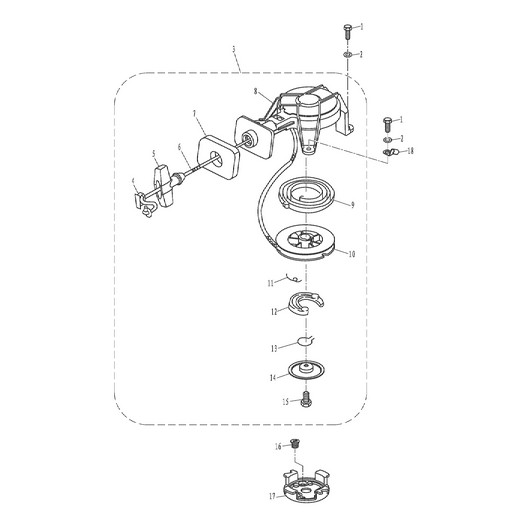 Стартер Toyama T2.6CBMS