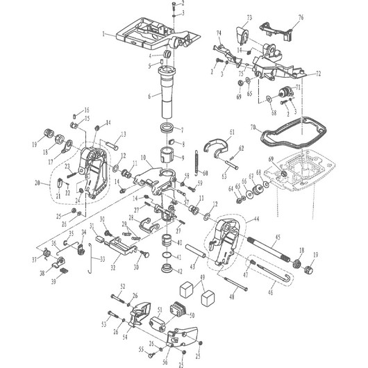 Крепление Toyama T30ABMS