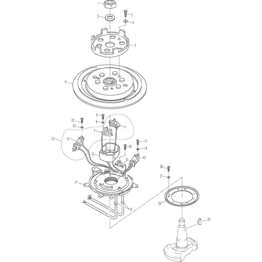 Магнето Toyama T30ABMS