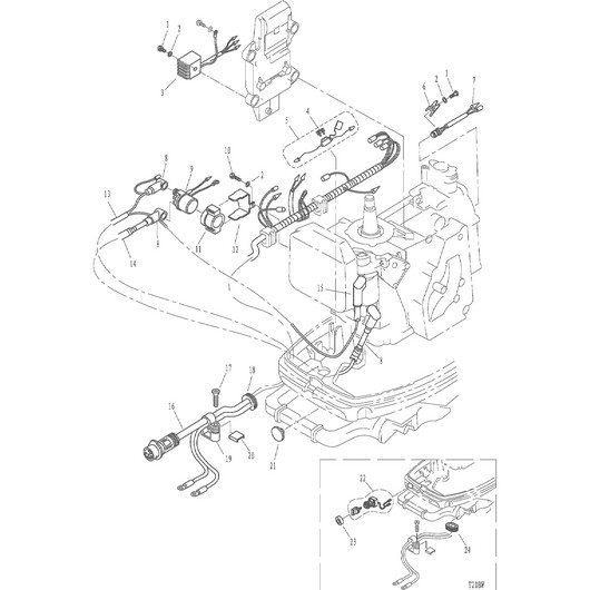 Электрика Toyama T30ABMS