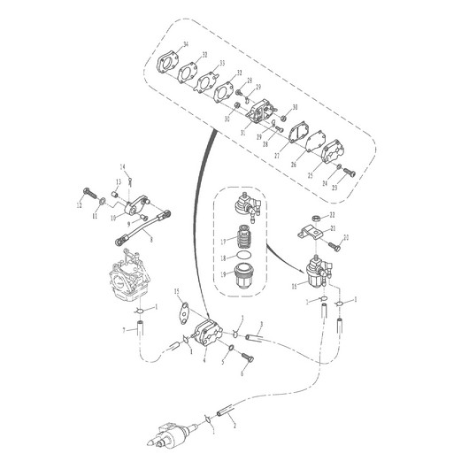 Топливная система Toyama T30ABMS