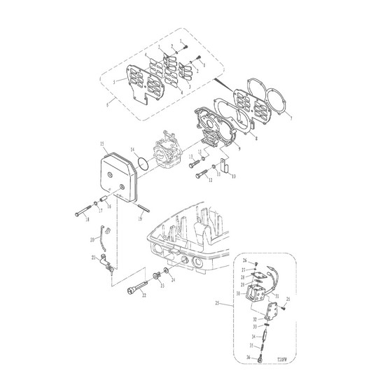 Тяги подсоса Toyama T30ABMS