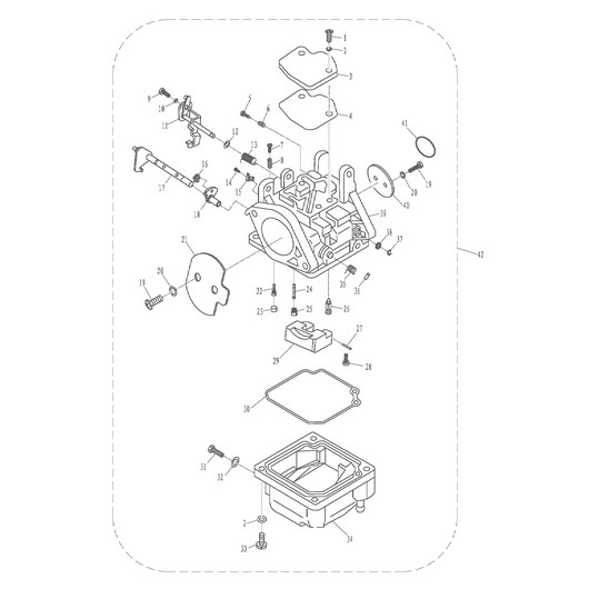 Карбюратор Toyama T30ABMS