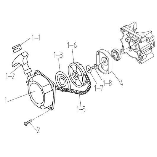 Стартер Champion T444S-2