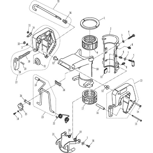 Крепление Toyama T5.8BMS