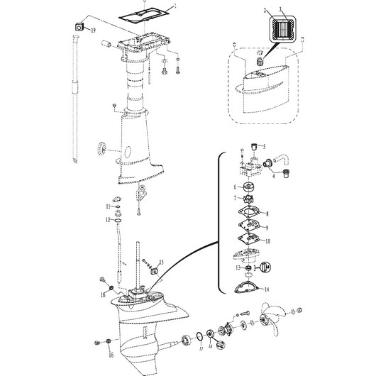 Крыльчатка Toyama T5.8BMS