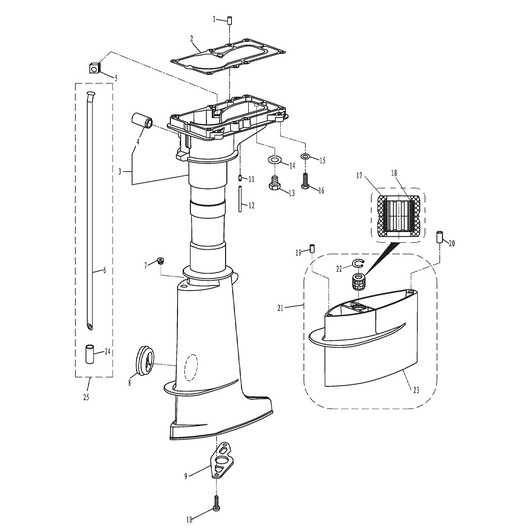 Нога Toyama T5.8BMS