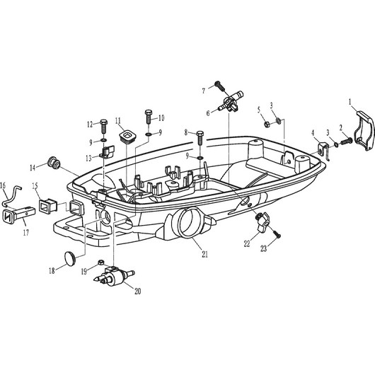 Поддон двигателя Toyama T5.8BMS