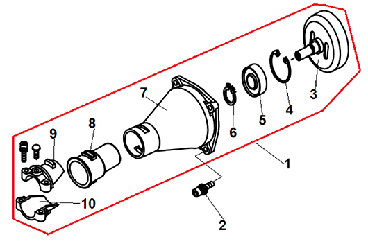 Картер сцепления Champion T527-2