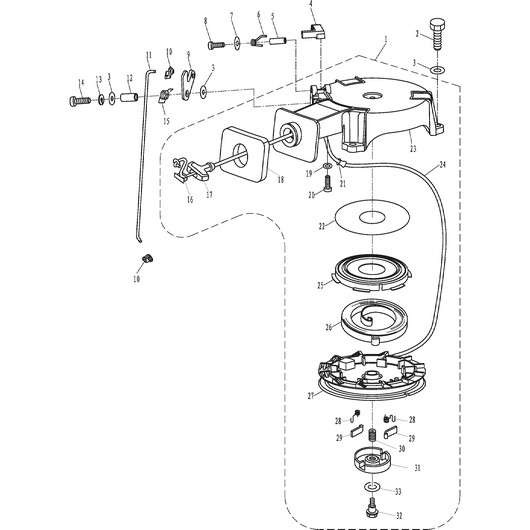 Стартер Toyama T5BMS