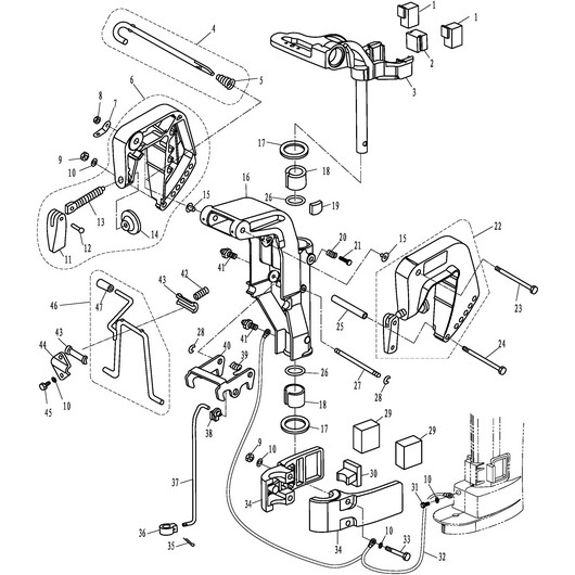Крепление Toyama T9.8BMS