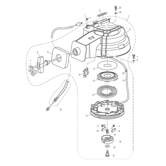 Стартер Toyama T9.8BMS
