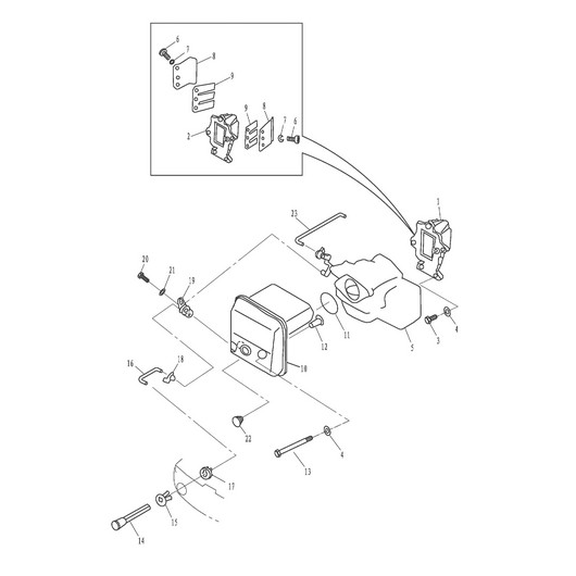 Глушитель Toyama T9.9BMS