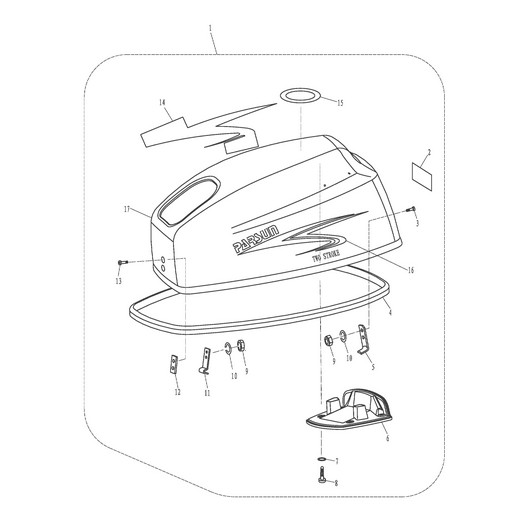 Крышка верхняя Toyama T9.9BMS