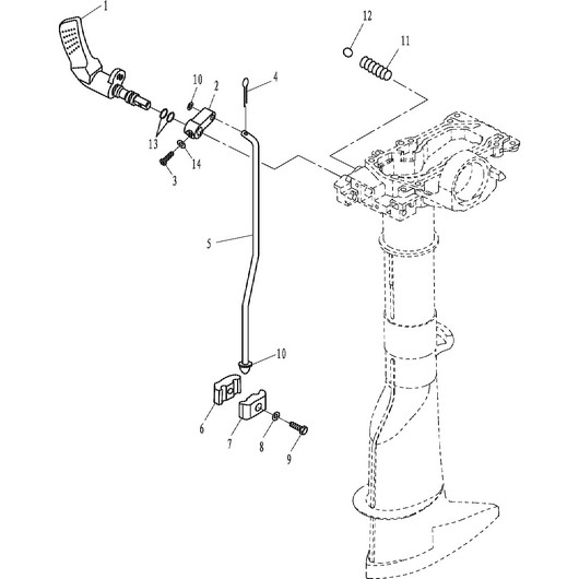Рычаги управления Toyama TC3.6BMS
