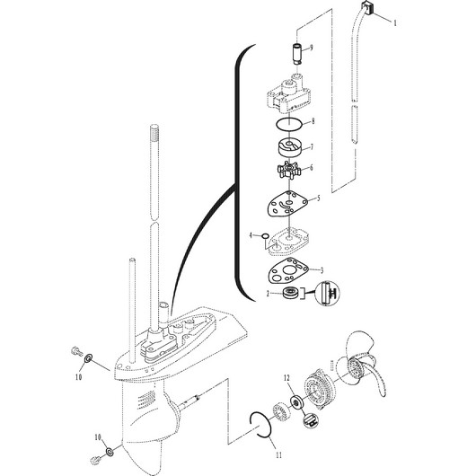 Крыльчатка Toyama TC3.6BMS
