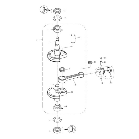 Поршень Toyama TC3.6BMS