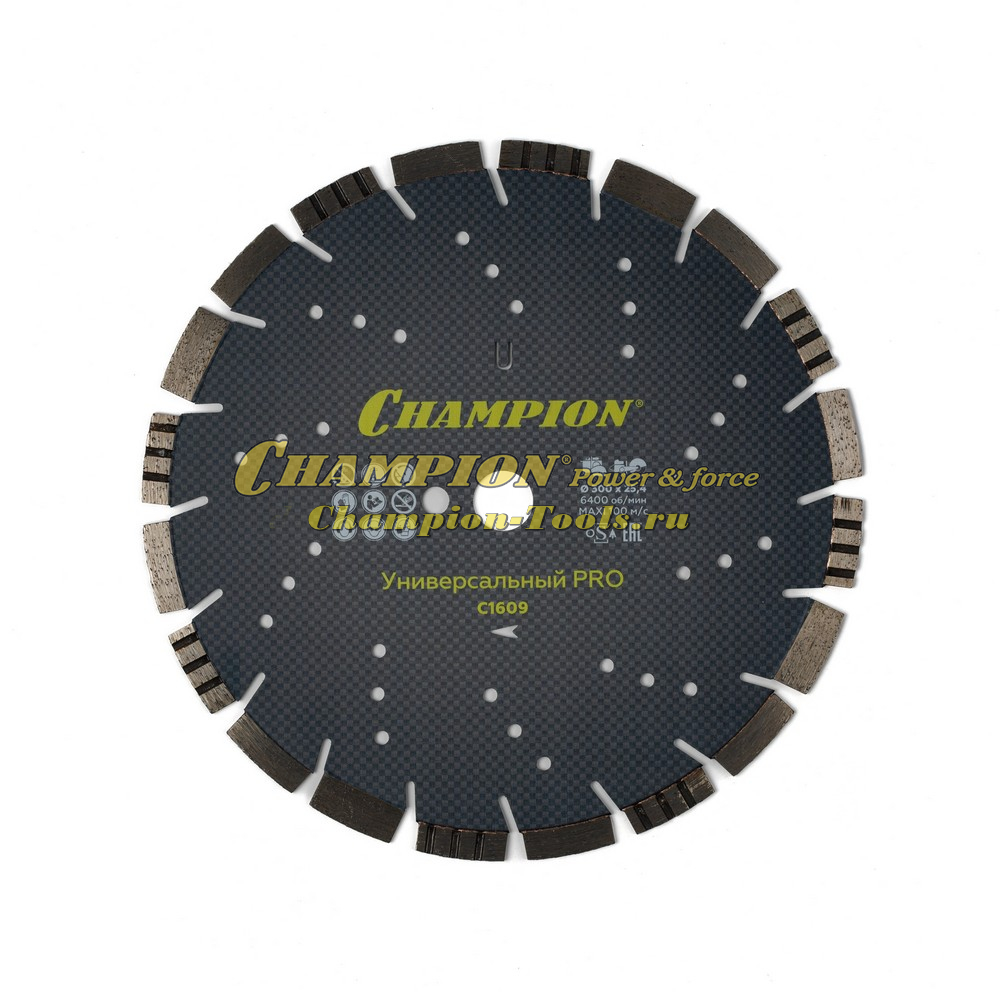 Диск алмазный CHAMPION универсальный PRO Mixtar 300/25,4/10