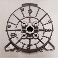 Корпус помпы GTP82 сторона двигателя ( нового образца 4 штифта)