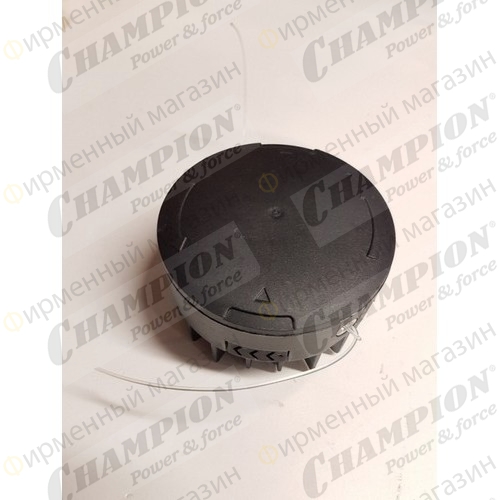 Корпус триммерной головки в сборе ET451 ( корпус+катушка+леска+крышка+храповик ) ( 8440-521702-0000110 )
