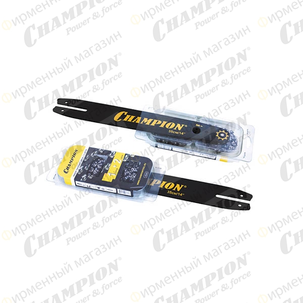 Набор Шина Champion 16"-3/8-1,6-60 163SLHD025 + 2 цепи