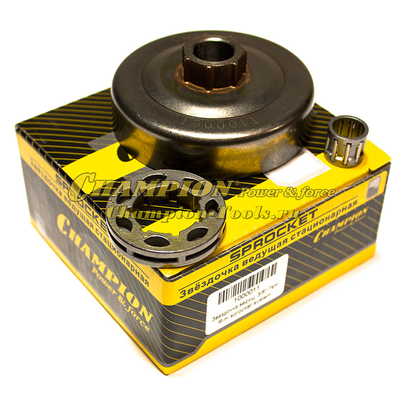 Звездочка ведущ. 3/ 8"-7sm ( P350 P351 H36 H41 H235 H236 H240, J2040, P365, 405) съемный венец, с подшипником