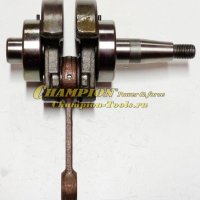 Коленвал Toyama T5BMS в комплекте с шатуном