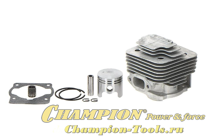 Поршневая группа для мотокос 43 куб.см PRO,  поршень с графитовым напылением,  прокладки,  подшипник